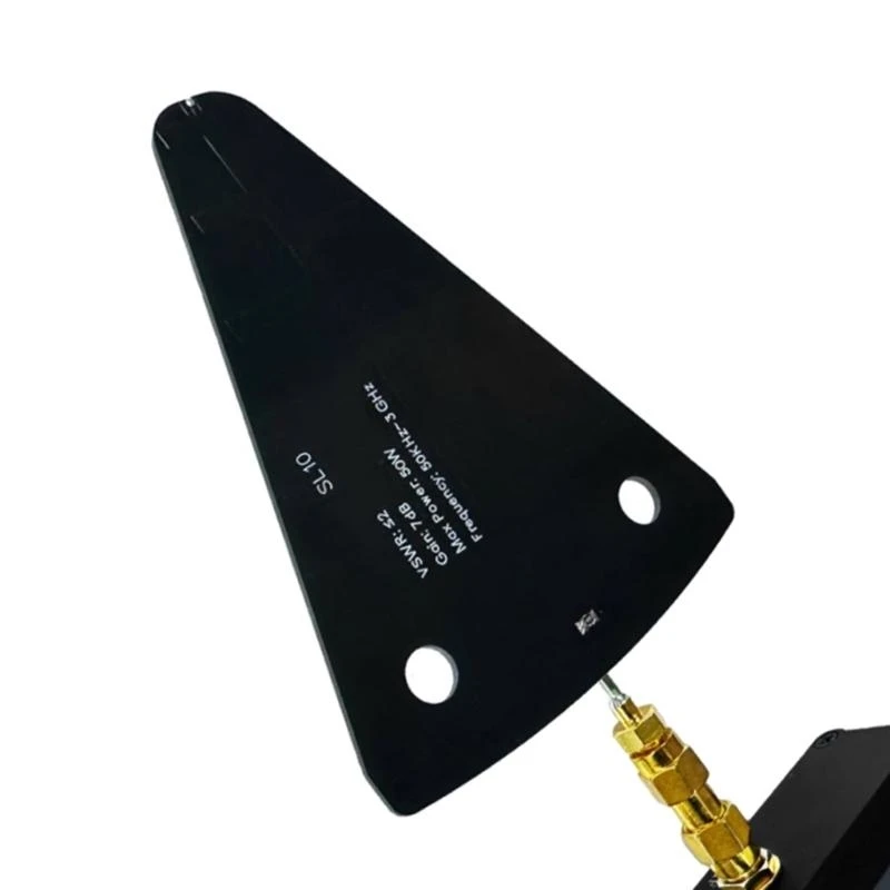 T5EA Микроволновая печь UWB Антенны Мини Периодические антенны Омнидирационные антенны 50om SMA мужской график 50K-10,5 ГГц