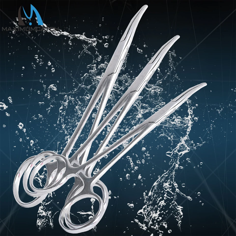 Maximumcatch Curved Hemostats Fishing Forceps Fly Fishing Tool Accessory