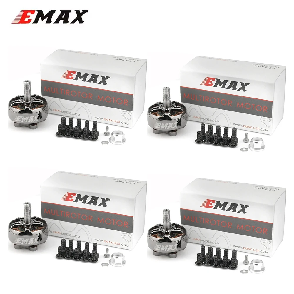 EMAX ECOII ECO II série 2306 1700KV 1900KV 2400KV 3S-6S moteur sans balais pour modèle de Drone de course RC FPV quadrirotor