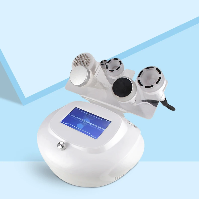 80K التجويف RF بالموجات فوق الصوتية فراغ آلة التخسيس 6 في 1 فراغ التجويف فقدان الوزن آلة رفع الجلد