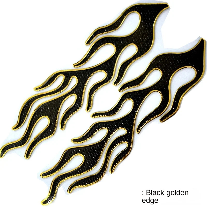 Motor Fuel Tank Stickers 3D Car Stickers Creative Car Scratch Stickers Fashionable Creative Car Body Stickers Sturdy Stickers