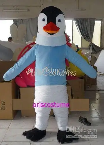 New Adult Hot Sale Foam Cute Penguin Eagle Fancy Cartoon Mascot Costume Plush Christmas Fancy Dress Halloween Mascot Costume