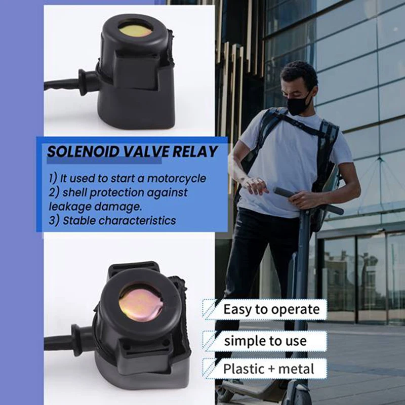 2 Pcs Start Solenoid Valve Relay Gy6 70Cc/110Cc/650Cc/125Cc/150Cc For Motorcycle Atv Scooter image 6