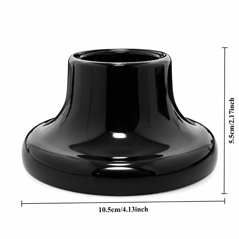JOYINLED 1/10PCS White Black E27 E26 Socket Lamp Base Poecelian Ceramic Bulb Lamp Holder for Wall Ceiling Lighting Fixtures