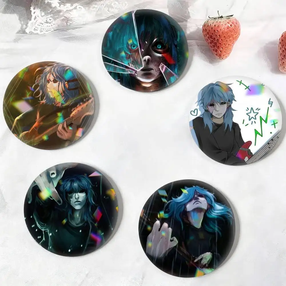 Game S-Sally F-Face S-Sally F-Fisher  25mm 32mm 44mm 58mm 75mm Brooches Badges Pins for Accessories Gift