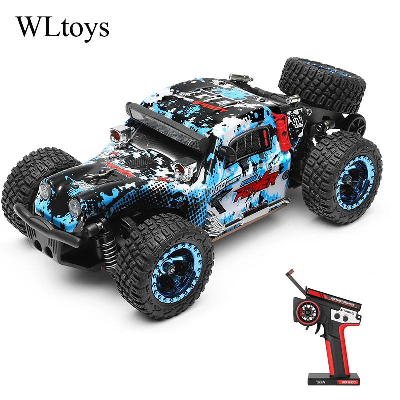 2023 najnowszy WLtoys 284161 1/28 z diodami Led 2.4G 4WD 30 km/h metalowa obudowa elektryczny, wysoki prędkość Off-Drift uliczny RC Cars