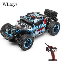 2023 najnowszy WLtoys 284161 1/28 z diodami Led 2.4G 4WD 30 km/h metalowa obudowa elektryczny, wysoki prędkość Off-Drift uliczny RC Cars