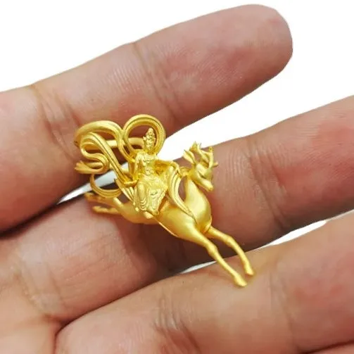 

Кулон с изображением феи и оленя «Водная луна», девять цветов, ожерелье с оленем, оригинальные, уникальные, персонализированные, элитные, ретро и простые ювелирные изделия