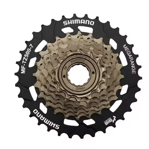 Imagen 2 del producto Shimano MF-TZ500-7 rueda libre de bicicleta de acero 14-34T para bicicleta plegable de carretera MTB MF-TZ500 volante de bicicleta de ciclismo TZ500 actualizado TZ21