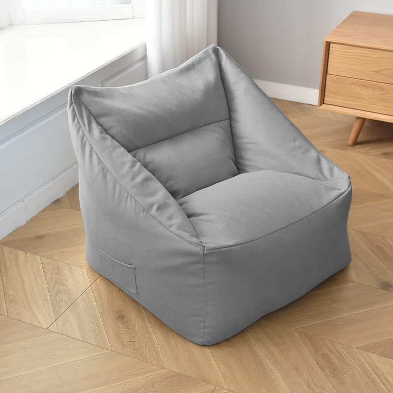 Lazy tatami bean bag sofa floor bedroom balcony single beanbags chair apartment cute recliner bubble canapé room furniture