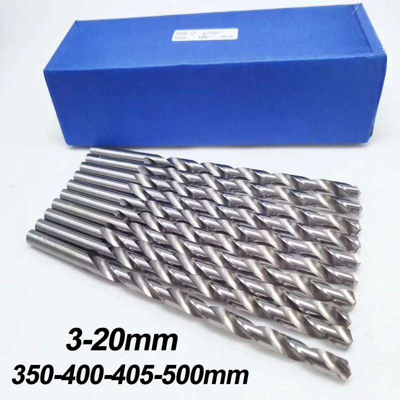 VALYRIANTOOL Kobalt-Bohrer Set 3 Stück – 0,6 Cm X 30,5 Cm, Extra Lang Für Edelstahl & Metall