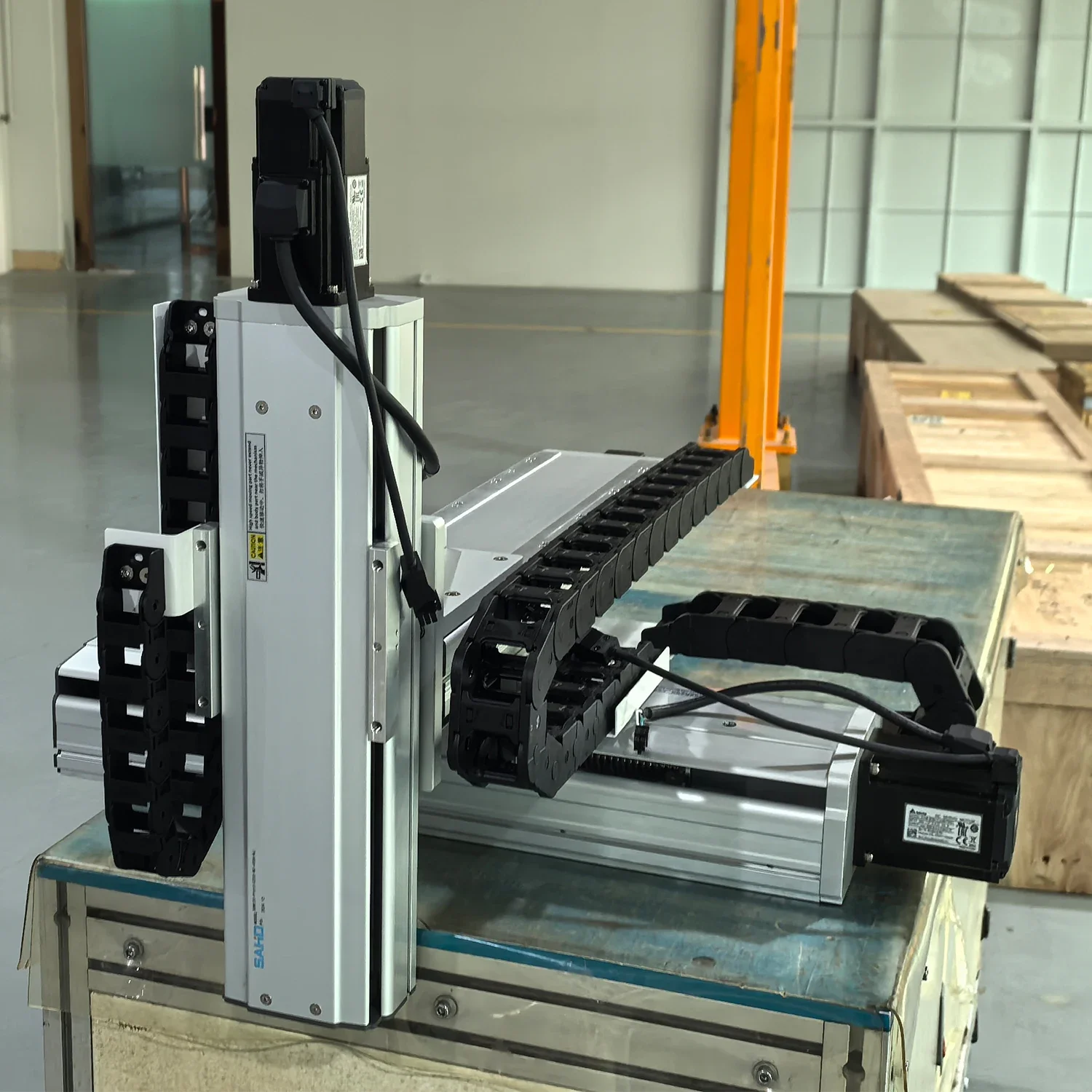 

XYZ 3-axis Gantry Robot CNC Linear Module Actuator Motorized Linear Stage Table Slide Motion System
