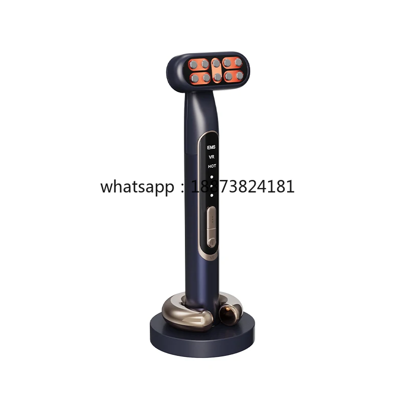 Hot Selling Eye Beauty Multi Functional Beauty Stick  with Vibration Heating and Red LED Light Eye Massage