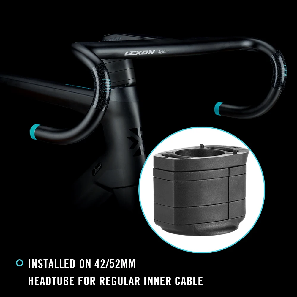 RYET Intergrated Carbon Bike Handlebar Split Spacers Kits, Plastic Special Washer for Aero Integrated Handlebar Cockpit Spacers