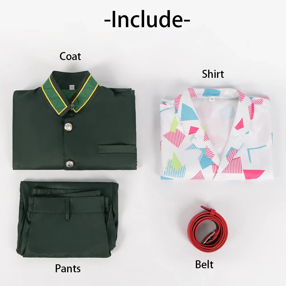 زي تنكري لسترة الرياح للرجال ، أنيمي ميتسوكي كيريو ، زي المدرسة الثانوية ، طقم بدلة كاملة ، هالوين ، بالغ ، ملابس جديدة ، ملابس حفلات