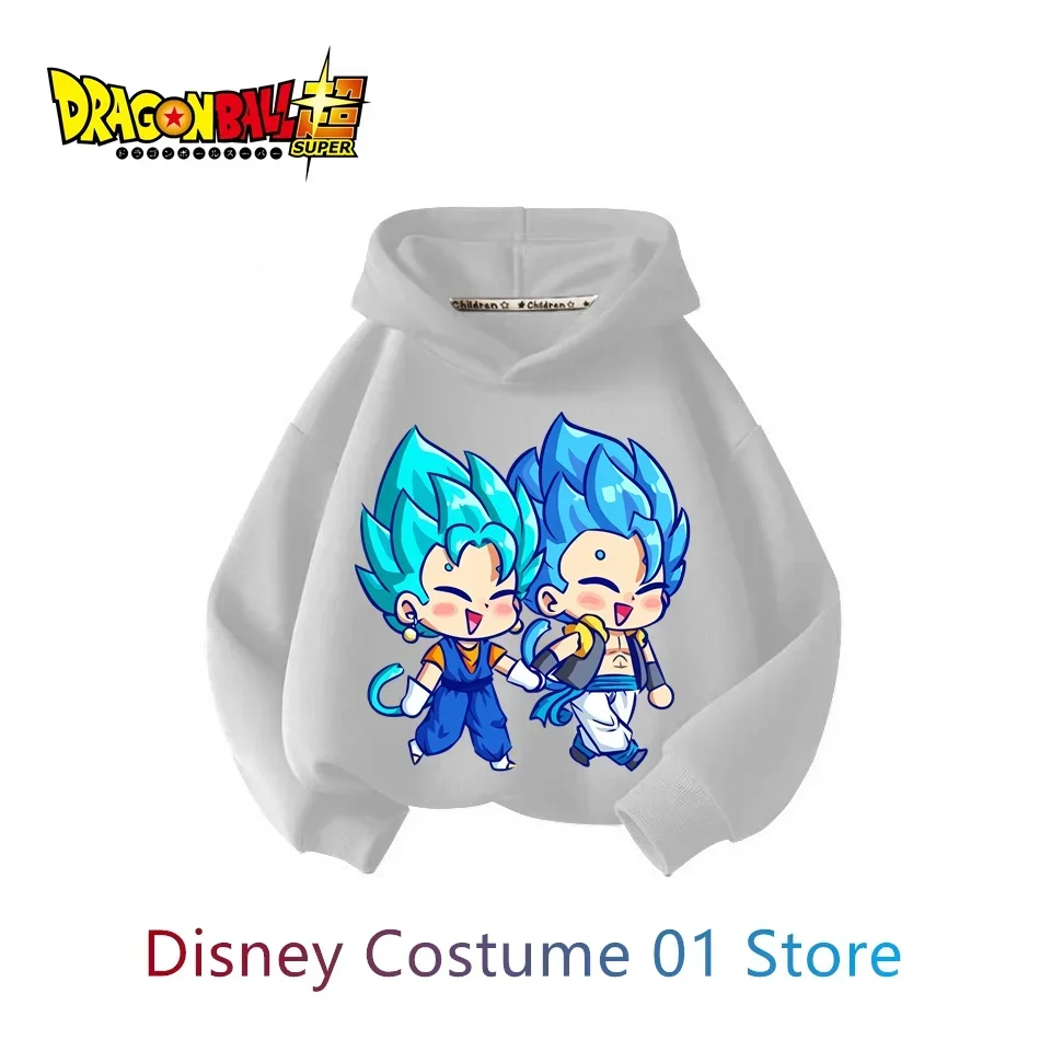 Anime Dragon Ball Sports Hoodie for Boys Hoodies Anime Clothes Goku Hoodie Girls Sweatshirts Kids 3-12 Years Old Back to School