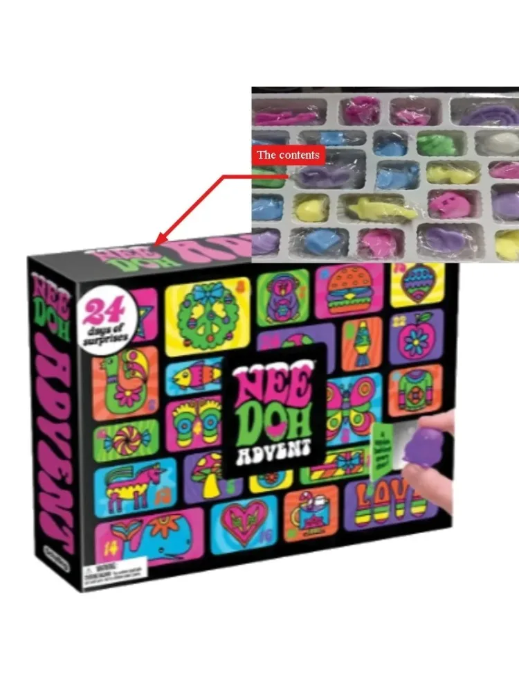 Needohs neuer Weihnachts-Countdown-Kalender für 2026, Schatzsuche, Neujahrsüberraschung, Überraschungsbox-Spielzeugparty und Weihnachtsgeschenk.