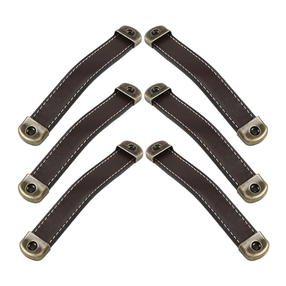 

6Pcs Pull Handles for Wardrobes Suitcases Wine Cabinets Easy to Operate Modern Traditional Drawer Pulls