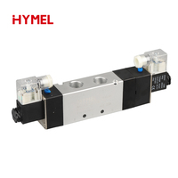 4V430C-15 Pneumatic Solenoid Valve 5/3 Way Double Solenoid Air Valve for Automation Equipment