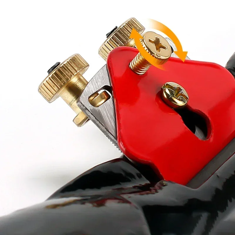 Wood Planer Woodworking Hand Planing Tools Mini Sharp Adjustable High Speed Steel Blade 9/10 Inch Carpenter Tools