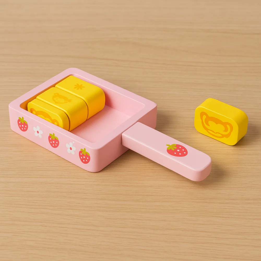 Wooden Simulation Food Toys Play House Montessori Tteokbokki Model Toys Cognitive Exquisite Kitchen Pretend Toy Children Kids