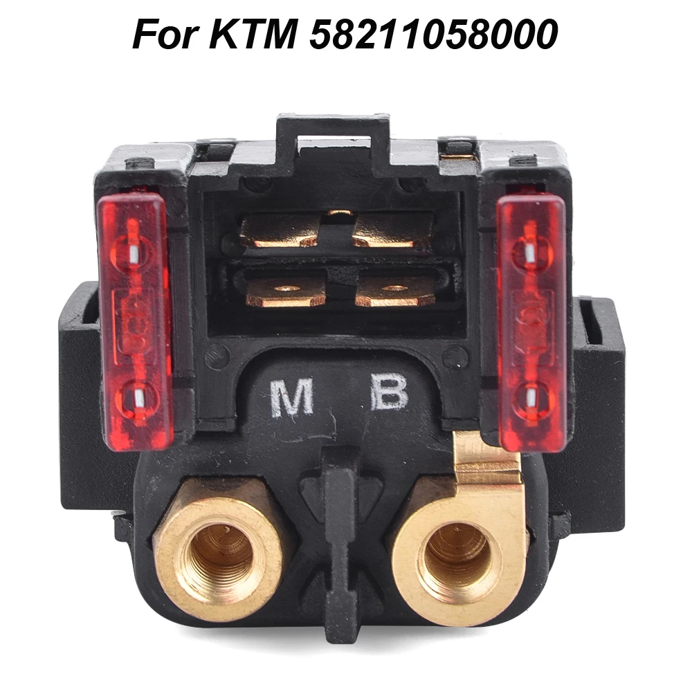 

Starter Relay Solenoid For KTM 1050 ADVENTURE ABS 1190 RC 8 BLACK 200 EXC 250 SX-F 300 XC 350 SXF 400 EXC 450 SMR 640 DUKE II