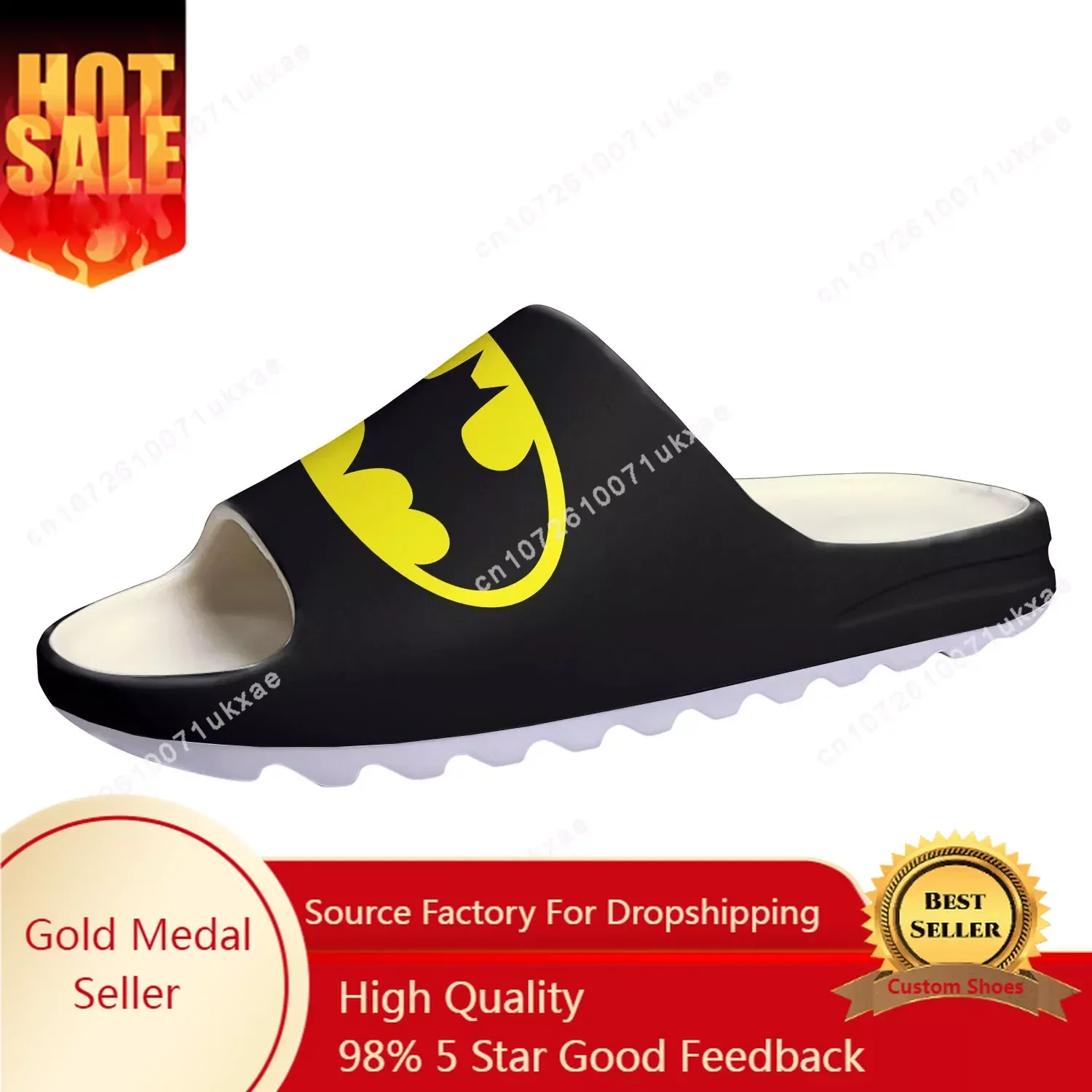 

Schinelo Soft Sole Sllipers Home Clogs cave vampire Cartoon Step On Water Shoes Mens Womens Teenager Step in Customized Sandals