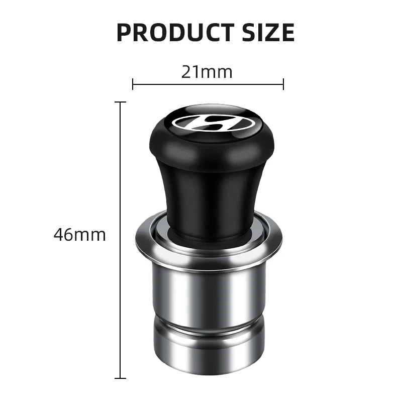 سيارة المحمولة ولاعة السجائر السيارات شارة ولاعة السيجار محول لشركة هيونداي أيونيك سوناتا إلنترا سولاريس كريتا أكسنت سانتافي #6