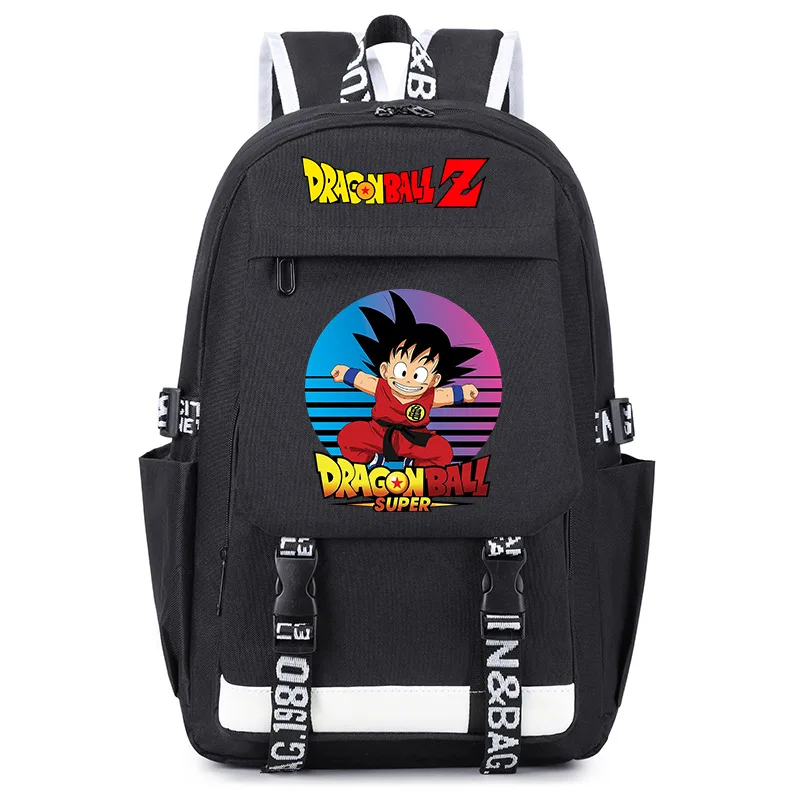 

Популярный аниме-рюкзак Dragon Ball, универсальный для учащихся начальной и средней школы, школьный рюкзак большой вместимости, сумка на плечо