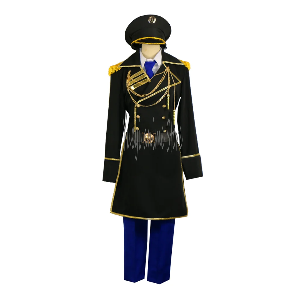 

Anime Cosplay Saruhiko Fushimi Costume men women Military Uniform suit Halloween Christmas Party Costume