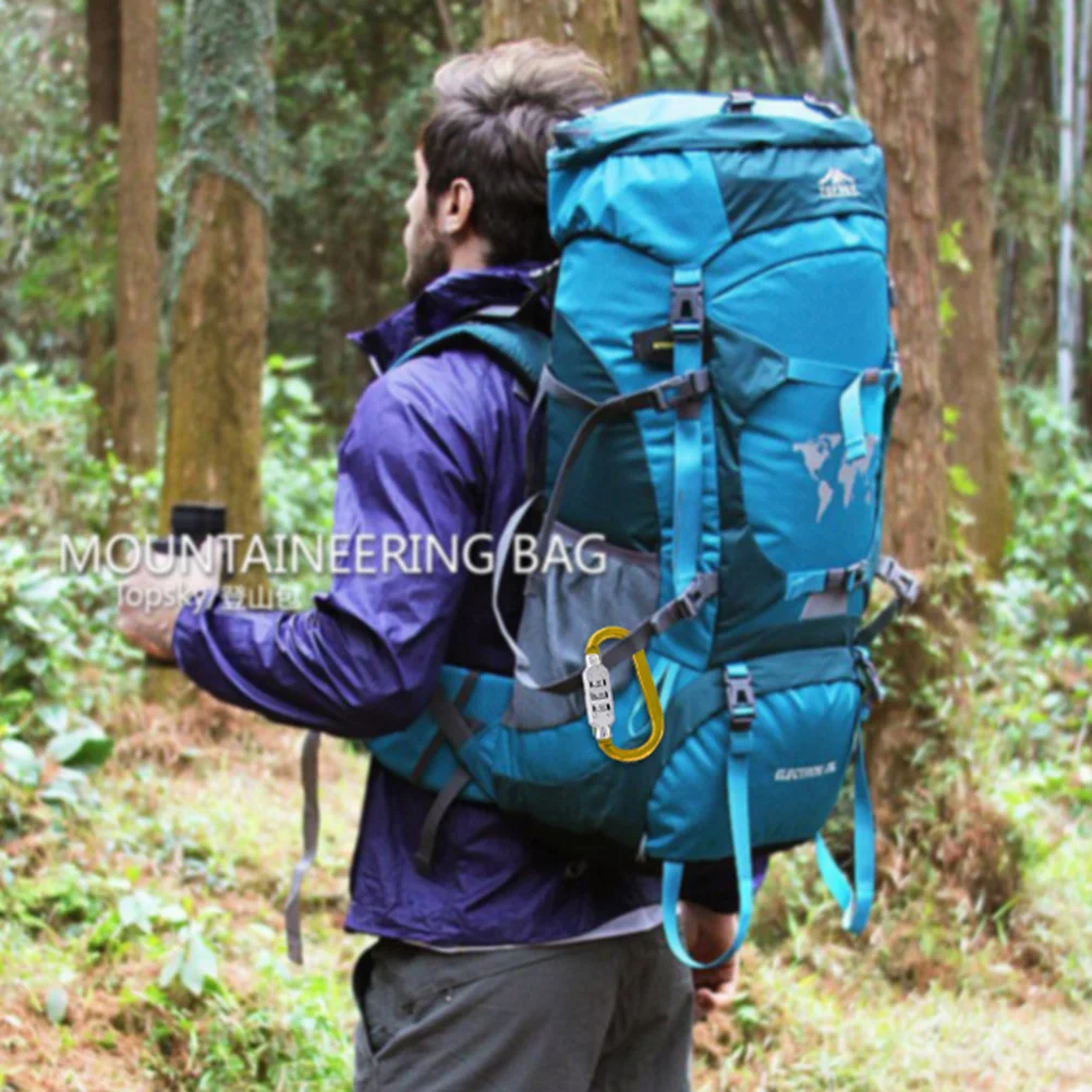 

1pcs Aluminum Luggage Dial Number Dial Number Luggage For Travel Outdoor Security Suitcase Lock Backpack Lock Tool