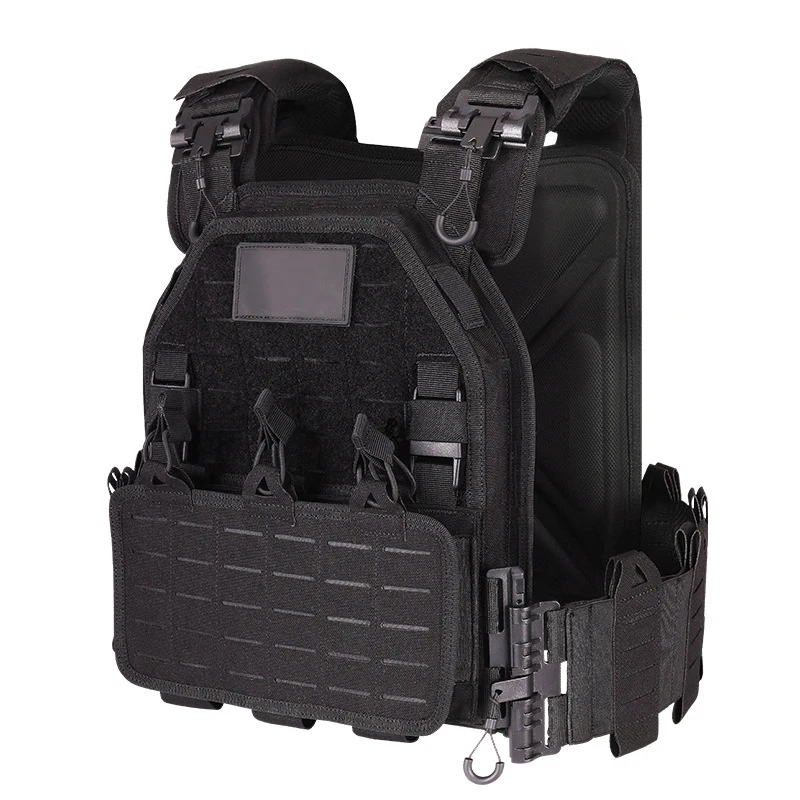 

New Arrival Light Weight Quick Release Laser Cutting SWAT Combat 1000D Molle Chaleco Tactico Tactical Vest