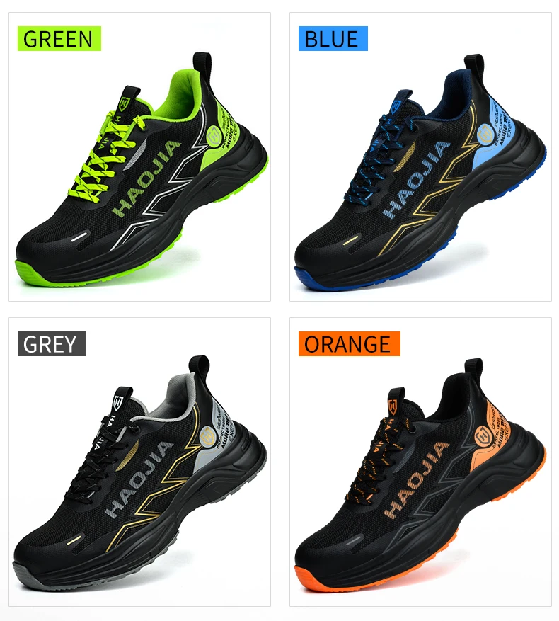 Men's Lightweight Steel-Toe Safety Shoes 3