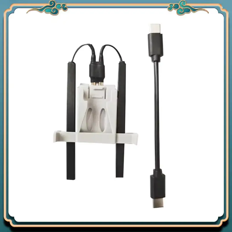 (جديد) - ترس تركيب وحدة الطائرة بدون طيار 4G: دعامة رمادية ثابتة مع هوائي كابل بيانات لـ DJI Mini 3Pro