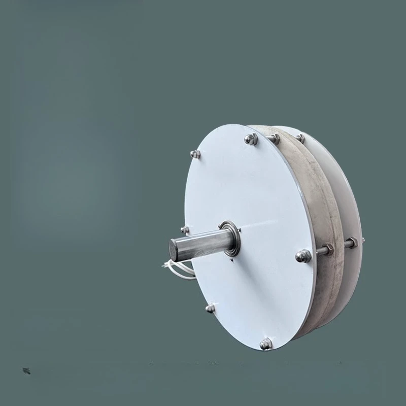 1500W 0.07N.m Coreless Disc Generator 50-850RPM Ultra-Low Torque Wind Energy Free Energy 1-200V 1-15A Output