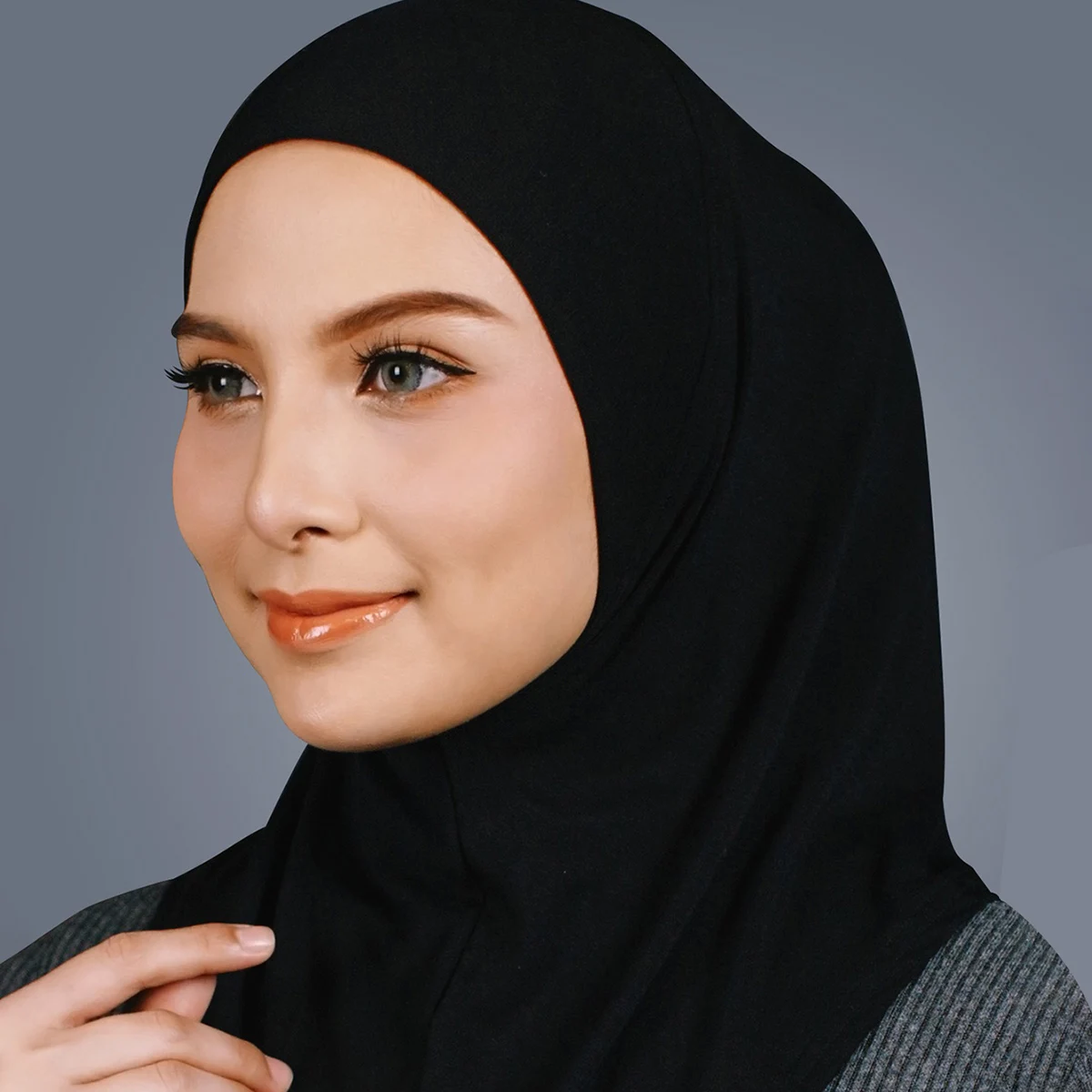 مشروط مسلم فوري الحجاب قبعة امرأة الداخلية لينة الصلبة تحت غطاء وشاح فوري غطاء الذقن الرقبة الحجاب الإسلام عمامة