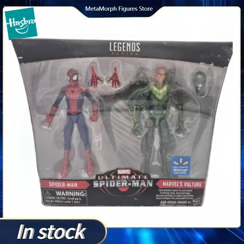 

Оригинальная коллекционная модель аниме-фигурки Hasbro Marvel Legends Series SPIDER-MAN/MARVEL'S VULTURE