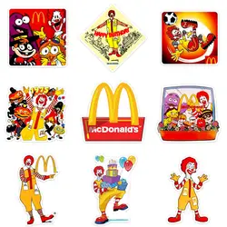 5pcs Planar Resin Flatback Hamburger French Fry Joker Resin For Crafts Jewelry Making Birthday Girl DIY Accessorie Headwear