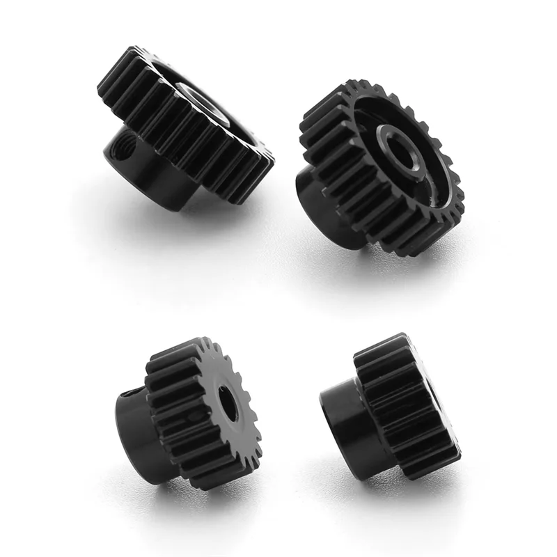 Metal 18T 19T 23T 24T Pinion Gear Moter Gear for Tamiya TT01 TT02 TB02 TA05 RC Car Upgrade Parts Accessories