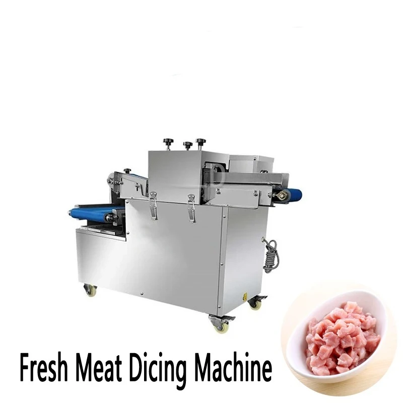 Commercial Fresh Meat Cutter Small Table Stainless Steel Pork Beef Dicer