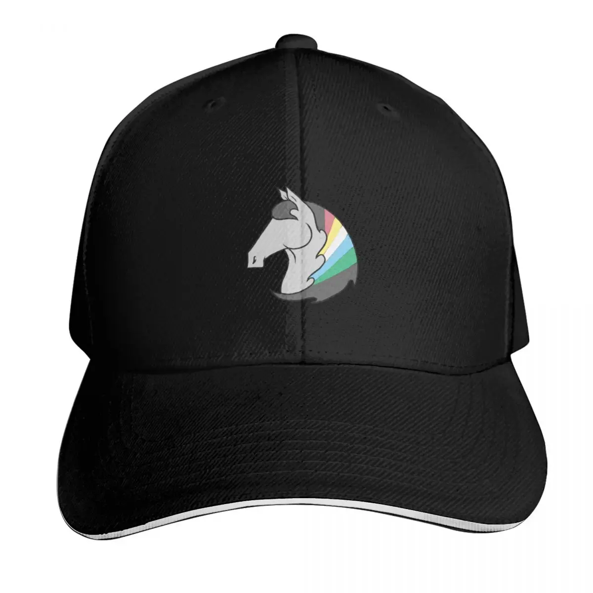 Disability Pride - Horse Baseball Cap Sun Protection UPF 50+ Breathable Mesh Back Adjustable Buckle Closure