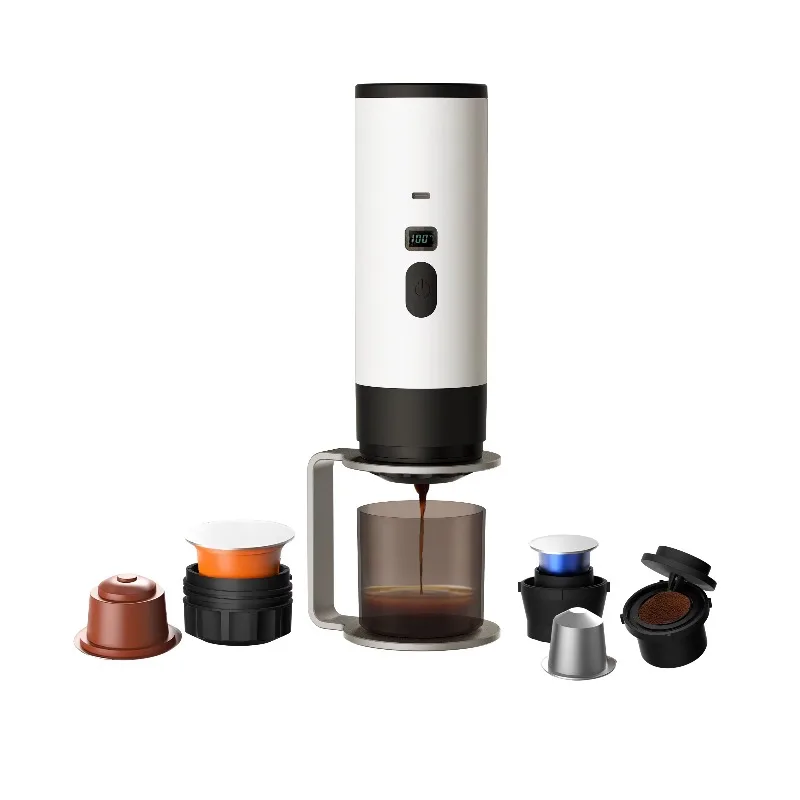 

Portable Capsule Coffee Machine - Midea Espresso Single-serve Electric Household Small Heating Pump Pump Coffee Machine