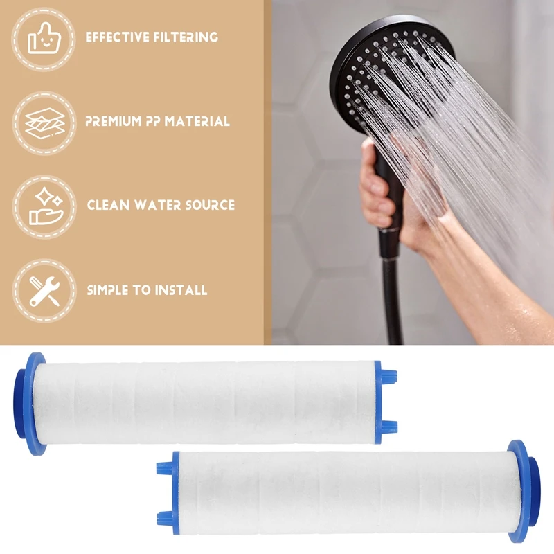Hot 10Pcs Turbo Fan Shower Head Filters--Used For Propeller Driven Handheld Shower Head High Pressure - Shower Head