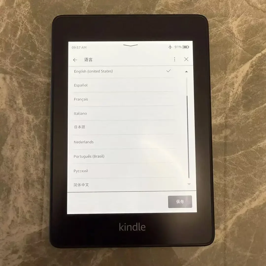 حبر Kinde Paperwhite 10th E المدمج في الضوء 300 Ppi Ereader E Ink E-reader الحبر الإلكتروني 8 جيجابايت 32 جيجابايت قارئ eink livros لـ kobo