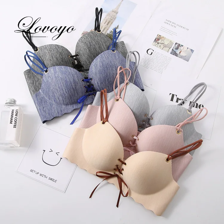 Bra for Women Super Push Up Bras Sexy Seamless Women\'s Underwear Wire Free Female bralette Beauty Back lingerie Ladies Brassiere