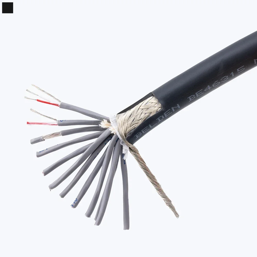كابل ثعبان ميكروفون Belden-XLR TRS ، Be46315 ، 12 قناة ، سلك إشارة مغمد ثنائي النواة ، خط صوت متعدد القنوات DB25 للخلاط