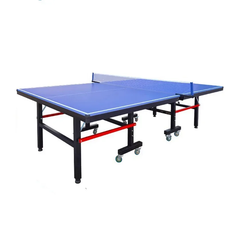 

Professional Blue Movable Table Tennis Indoor Foldable Table Tennis Foldable Tennis Table