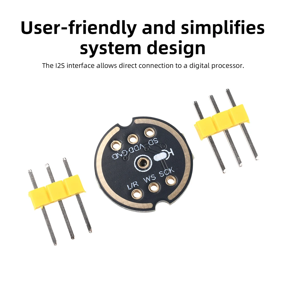 

MS3625 Omnidirectional Digital Microphone Module MEMS High Precision Low Power I2S for ESP32 Compatible with INMP441