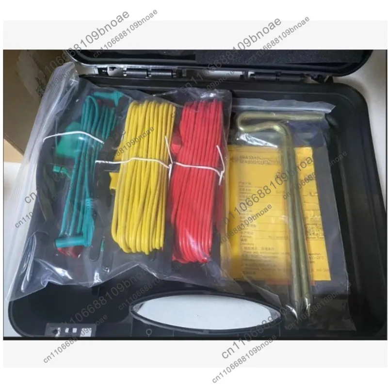 New AR4105A Ground Resistance Meter 0.5~200 Ohm, Automatic Discharge Function