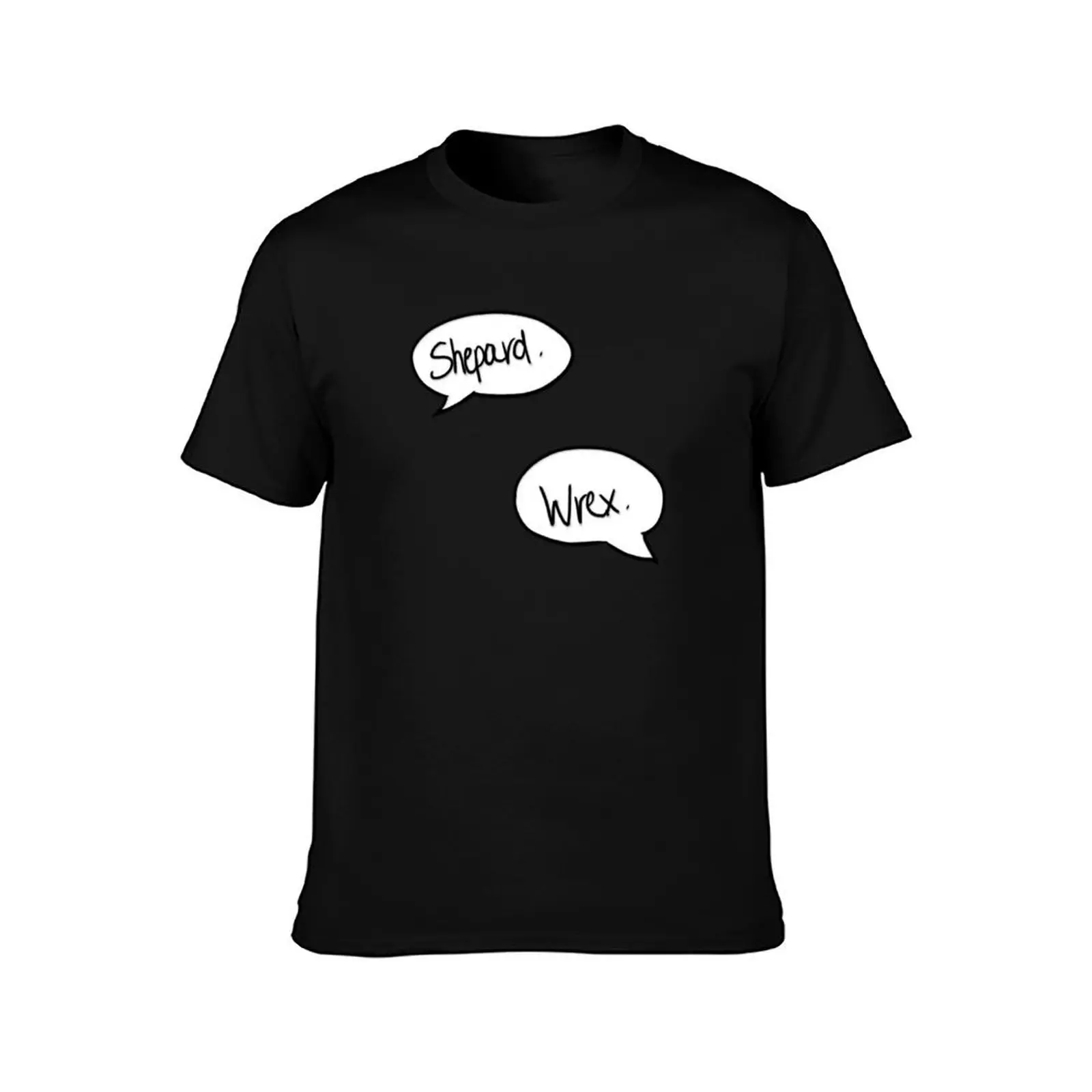 shepard. wrex. T-Shirt Fashion Graphic Tee for Men T-Shirt